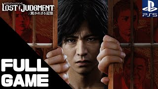 LOST JUDGMENT Full Walkthrough Gameplay – PS5 No Commentary [upl. by Allenrad]