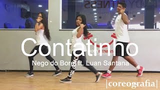 Contatinho  Nego do Borel ft Luan Santana  Coreografia Free Dance  boradançar [upl. by Tutt]