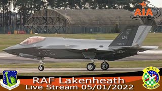 RAF Lakenheath Live 09022022 [upl. by Napas]