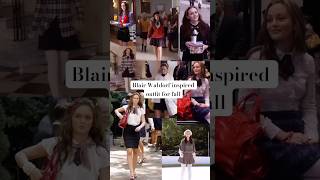 Blair Waldorf inspired outfit for fall 🍂 [upl. by Harty113]