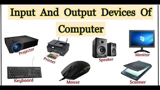 Difference between Input Devices and Output Devices🚨Both Input and Output Devices of Computer [upl. by Aihsein]