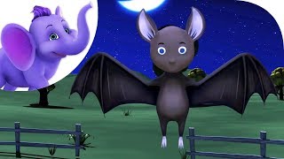 Bat Bat Come Under My Hat  Nursery Rhyme with Lyrics amp Karaoke [upl. by Camm744]