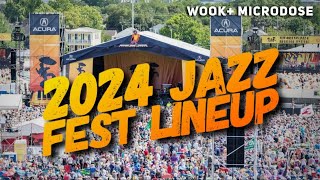 New Orleans Jazz Fest 2024 Night Grids Breakdown [upl. by Nanor]