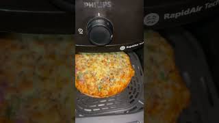 5min AIR FRYER 🍕recipe roundaboutme philipsairfryer pizza pizzarecipe quickrecipe healthy [upl. by Simdars]