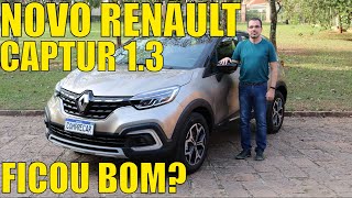 Novo Renault Captur 13 Turbo ficou bom Teste da versão topo de linha Iconic [upl. by Adnamar]