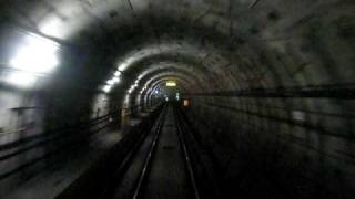 Toronto Subway Train  Drivers view [upl. by Enilesor]