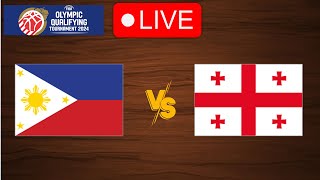 🔴 Live Philippines vs Georgia  FIBA Olympic Qualifying Tournament 2024  Live Play By Play [upl. by Mike]