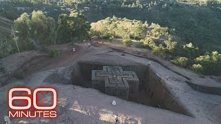 Inside Lalibela the mysterious holy site visited by 200000 Ethiopian Christians on their annual… [upl. by Janus]