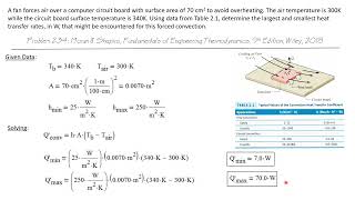 Convective Heat Transfer  Engineering Thermodynamics 20107 [upl. by Terrilyn]