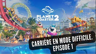 Plannet Coaster 2 la carrière en mode difficile [upl. by Enawyd274]