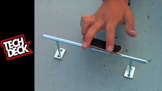 Tech Deck Tutorials Intermediate Street Tricks [upl. by Tamas392]