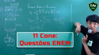 11 Cone Questões ENEM [upl. by Creigh716]