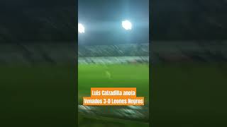 GOL DE VENADOS FC VENADOS FC 30 LEONES NEGROS shorts [upl. by Durward]