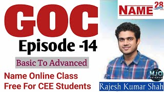 GOC Lecture 14  CEE Based Syllabus 2082 Organic Chemistry online class Name institutemjoscience [upl. by Ario]