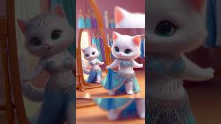 kitty belly dance competition shorts cat cute kitten funny catlover catvideos viral kitty [upl. by Marcela116]