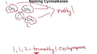 Chapter 107  Cycloalkanes [upl. by Annairol962]