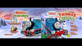 A Very Thomas Christmas  US DVD Menu Comparison [upl. by Shelia]