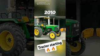 tractor starting 🔥trandingviralvideopopularfarming [upl. by Khorma]