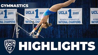 No 21 Stanford vs No 5 UCLA  Meet Highlights  NCAA Womens Gymnastics  202223 Season [upl. by Ahseikal]