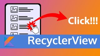 RecyclerView Item Click  Best Practice Way [upl. by Boak559]