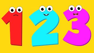 Numbers Song Counting 1 to 10 and Learning Video for Kids [upl. by Oedama]