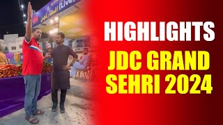 JDC Grand Sehri 2024  Highlights [upl. by Werdnaed]