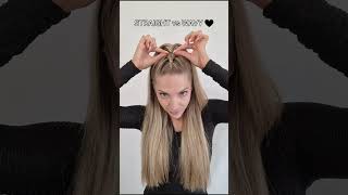 🍒 ASTUCE COIFFURE FACILE et rapide  Fausse tresse facile à faire  Belle tresse facile a faire 🍒 [upl. by Hofstetter]