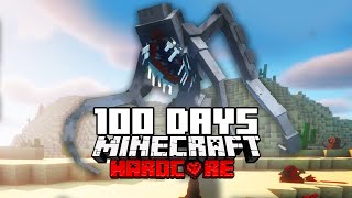 100 Days in a Terrifying Parasite Apocalypse in Hardcore Minecraft  Bad at the Game Edition [upl. by Bronk625]