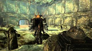 Skyrim  Volskygge Four Totems puzzle solution [upl. by Lilah]