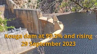 Kouga dam update 2 29 September 2023 [upl. by Devora324]