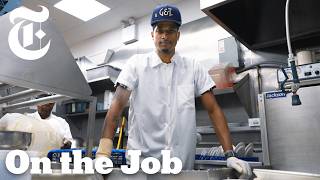 A Day With a Dishwasher at a Top NYC Restaurant  On the Job  Priya Krishna  NYT Cooking [upl. by Walworth]