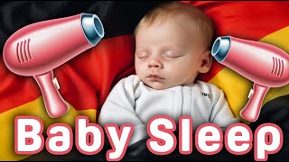 120min  Fön Geräusch 🇩🇪 Deutschland Edition zum Einschlafen von Babys [upl. by Nadirehs494]