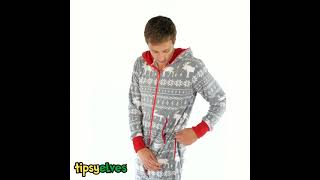 Tipsy Elves Christmas Onesie Pajamas [upl. by Malkah674]