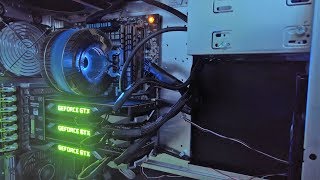 3WAY SLI GTX 1080 Ti  Intel Core i74960X Сборка тестирование [upl. by Lillywhite]