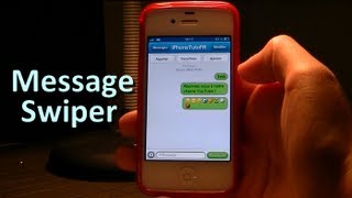 MessageSwiper  Changer de conversation SMS en un geste [upl. by Assirol]