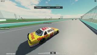 A Car flying in the air Roblox 1990s Nascar [upl. by Alilahk806]