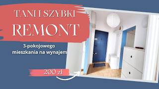 METAMORFOZY Odc 14 Szybki i tani remont 3pokojowego mieszkania [upl. by Loss429]