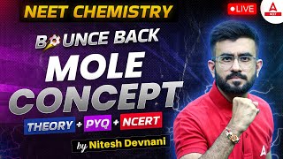 Mole Concept Class 11 One Shot  Part 1  NEET 2024 Chemistry  Nitesh Devnani [upl. by Ahsimak]