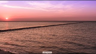 Zeitraffer Video Timelapse Nordsee Ebbe und Flut 1080p [upl. by Nonnahsal]