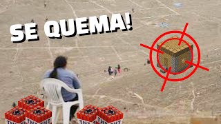 QUEMANDO Casas en Minecraft [upl. by Azpurua]