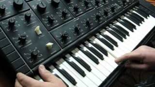 POLIVOKS POLYVOX Soviet analog synth [upl. by Mloc532]