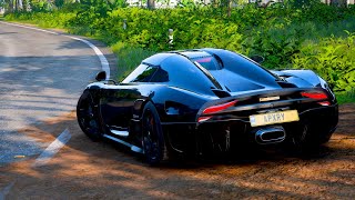 Koenigsegg Regera  Forza Horizon 5  Logitech g923 gameplay [upl. by Anirok414]