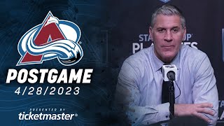 Colorado Avalanche Postgame LIVE R1G6 [upl. by Dorcia]