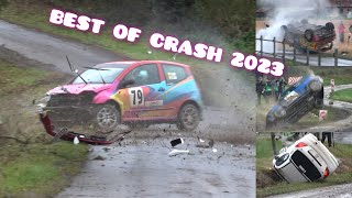 BEST OF RALLY 2023  BIG CRASHES amp MISTAKES BY RCUPVIDEO [upl. by Ahsinor]