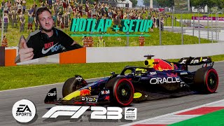 Custom F1 2023 Setup for Spain Hotlap at Circuit de BarcelonaCatalunya [upl. by Emelia]