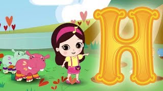 Letter H  Olive and the Rhyme Rescue Crew  Learn ABC  Sing Nursery Songs [upl. by Duquette]