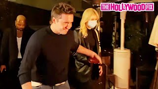 Brooklyn Beckham amp Nicola Peltz Enjoy A Romantic Dinner Date Together At Craigs In West Hollywood [upl. by Alekram]