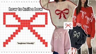 How To Knit A Bow beginner friendly [upl. by Dur]