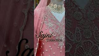 Designer wear ethnic Lajpat nagar boutique taste trousseau bridal wholesale  hand embroidered [upl. by Aya851]