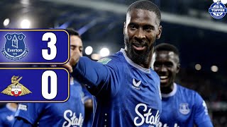 Everton 30 Doncaster Rovers  Gwladys Street Reaction [upl. by Vasya]